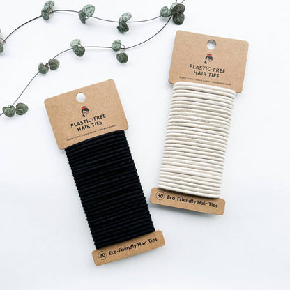 Hair Ties | Organic Biodegradable Plastic Free