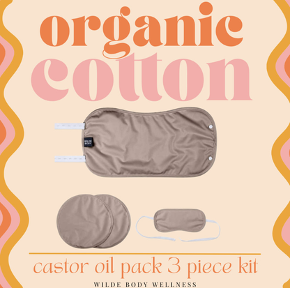 Castor Oil Pack | 3 Piece Kit