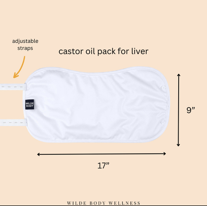 Castor Oil Pack | 3 Piece Kit