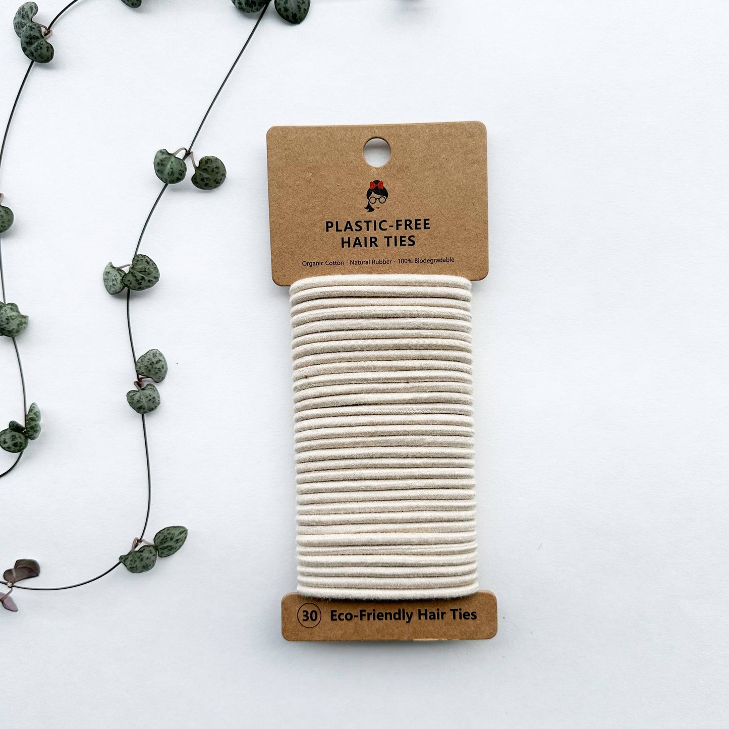 Hair Ties | Organic Biodegradable Plastic Free