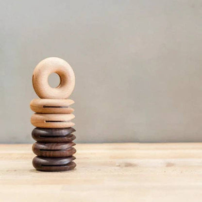 Wooden Donut Bag Clips