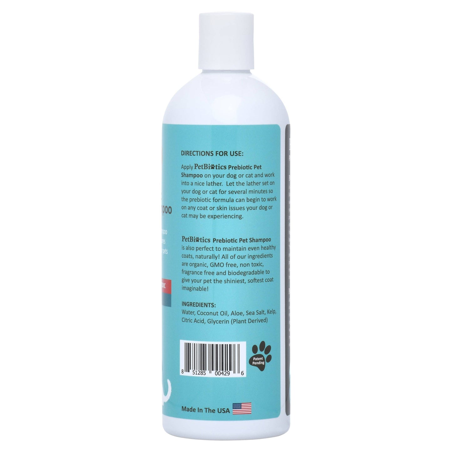 Petbiotics Pet Shampoo | Unscented Prebiotic