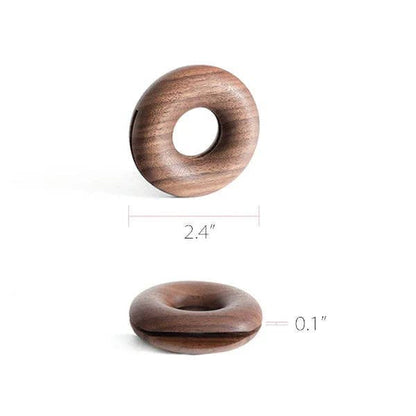 Wooden Donut Bag Clips