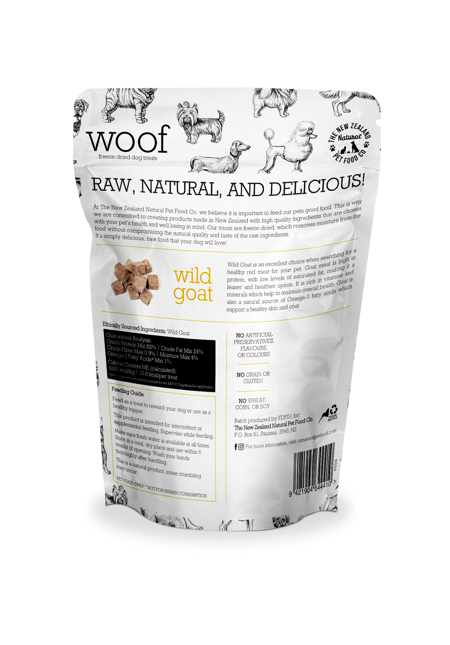 Woof Wild Goat Treats