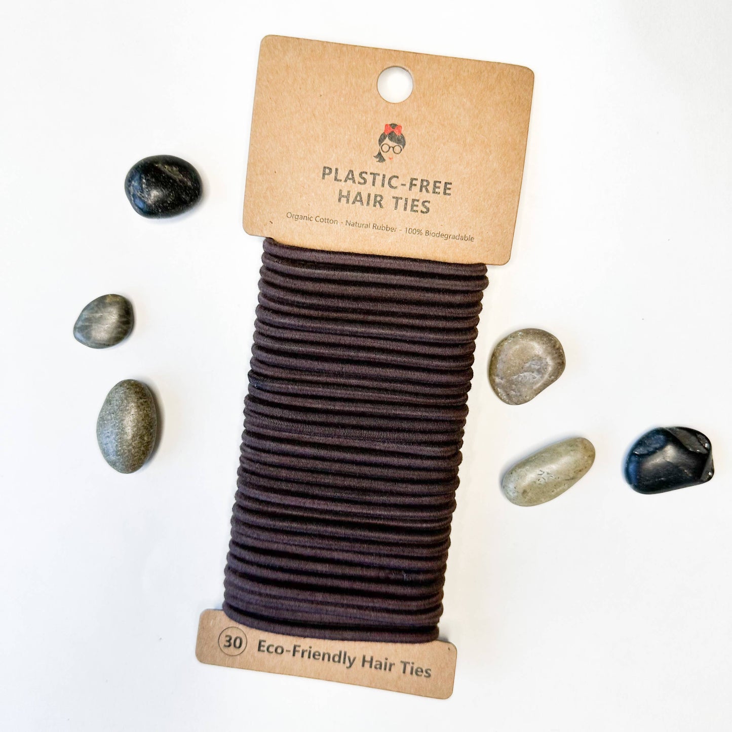 Hair Ties | Organic Biodegradable Plastic Free