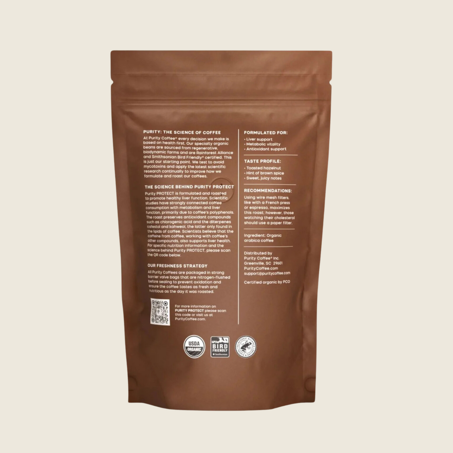 PROTECT | Light-Medium Roast Whole Bean Coffee