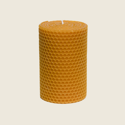 Hand Rolled Beeswax Candle