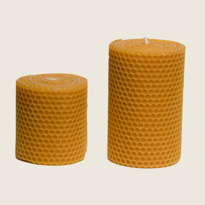 Hand Rolled Beeswax Candle