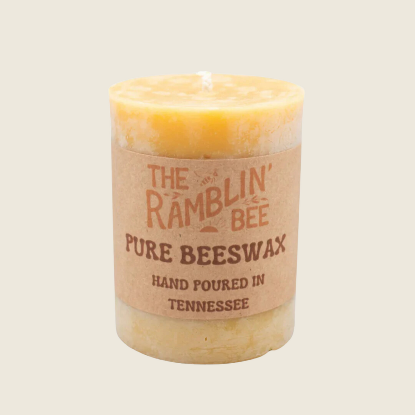 Beeswax Pillar Candle