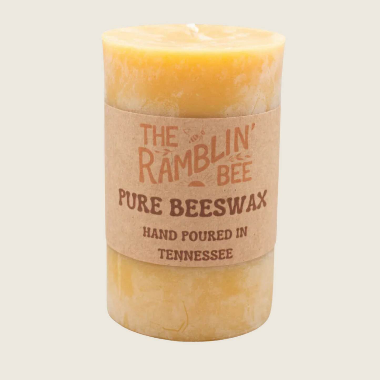 Beeswax Pillar Candle