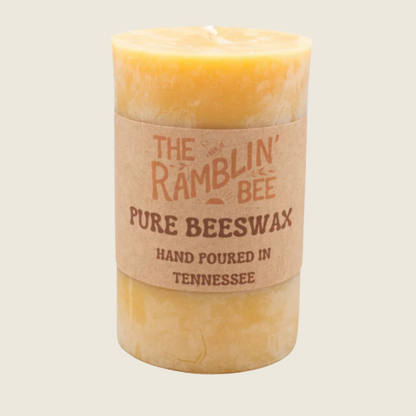 Beeswax Pillar Candle