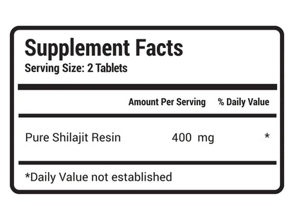 Panacea | Pure Shilajit Tablets