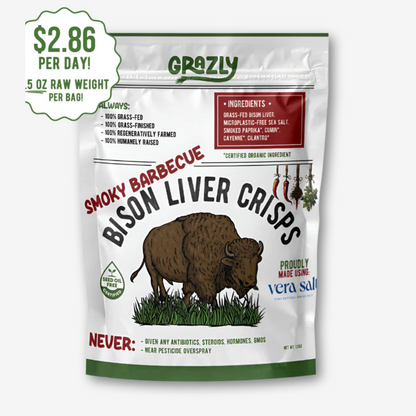 Bison Liver Crisps