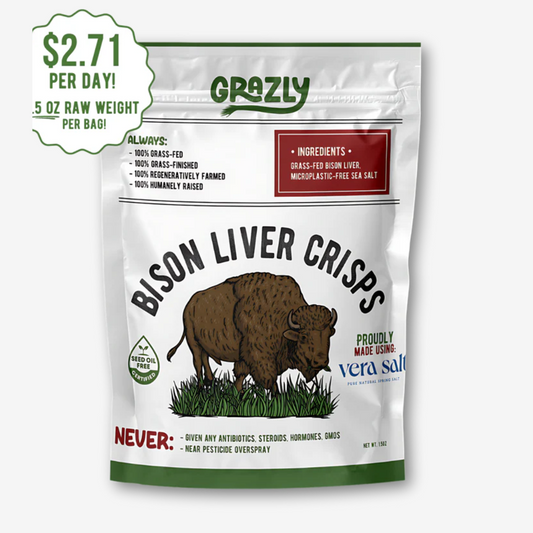 Bison Liver Crisps