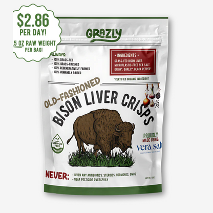 Bison Liver Crisps