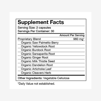 Cystic Acne Formula | Liver + Lymphatic Support