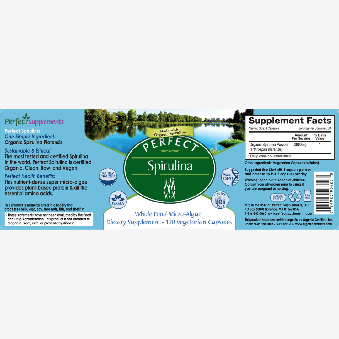 Perfect Spirulina Capsules