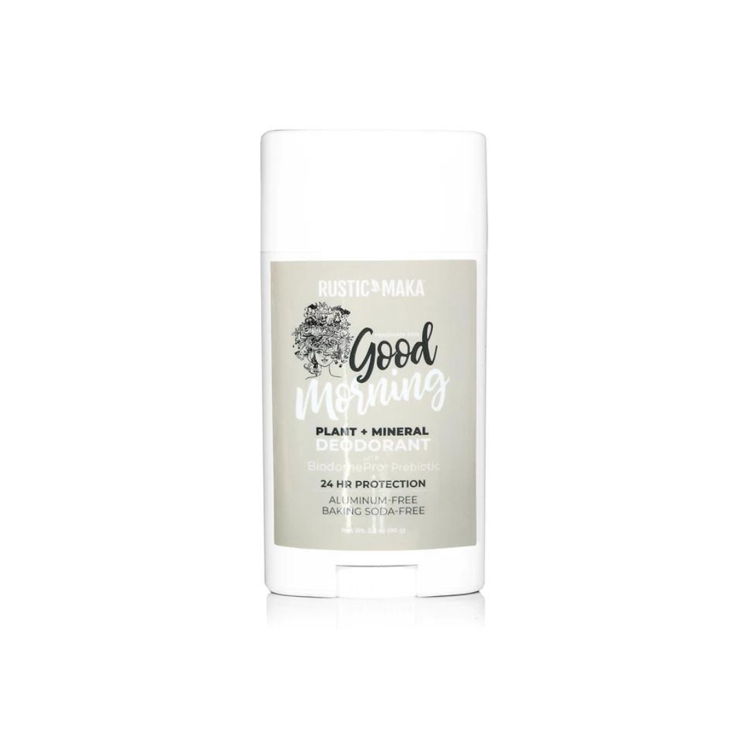 Good Morning Prebiotic Fragrance-Free Natural Deodorant