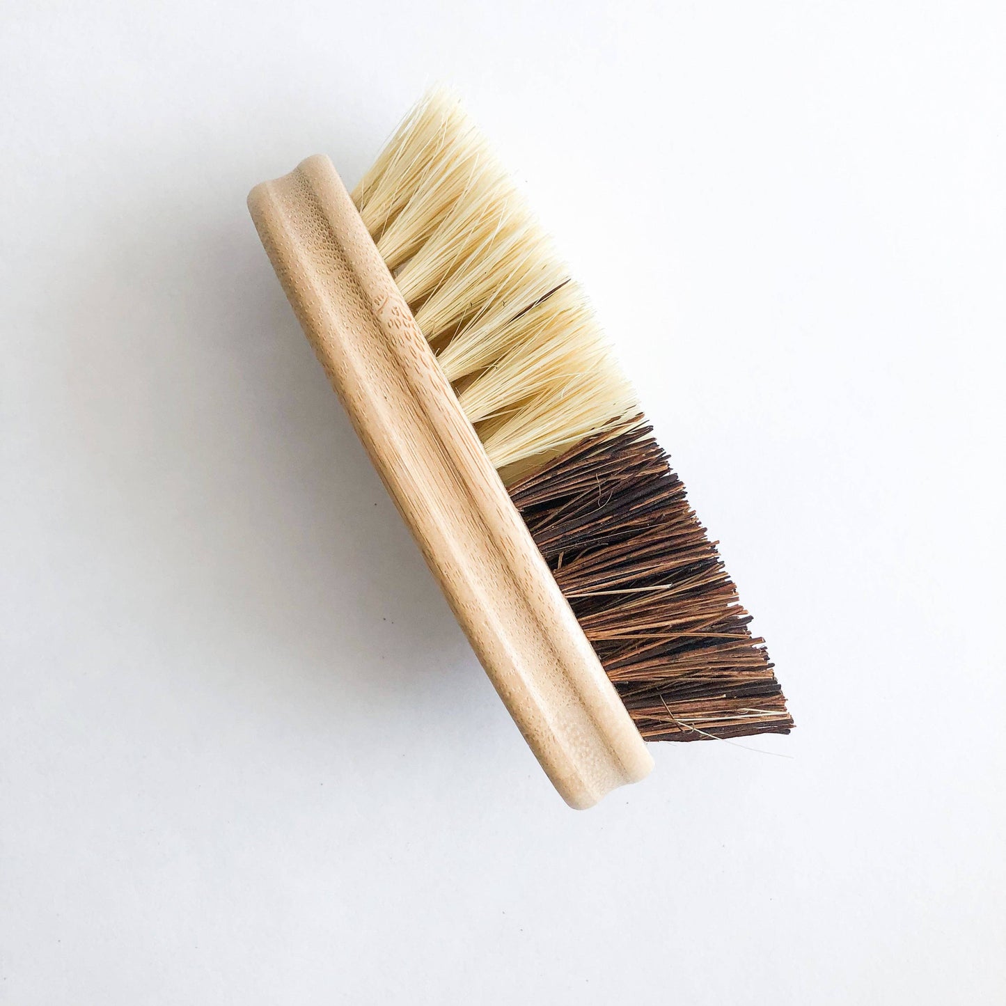 Bamboo Vegetable Brush | Sisal + Palm Bristles