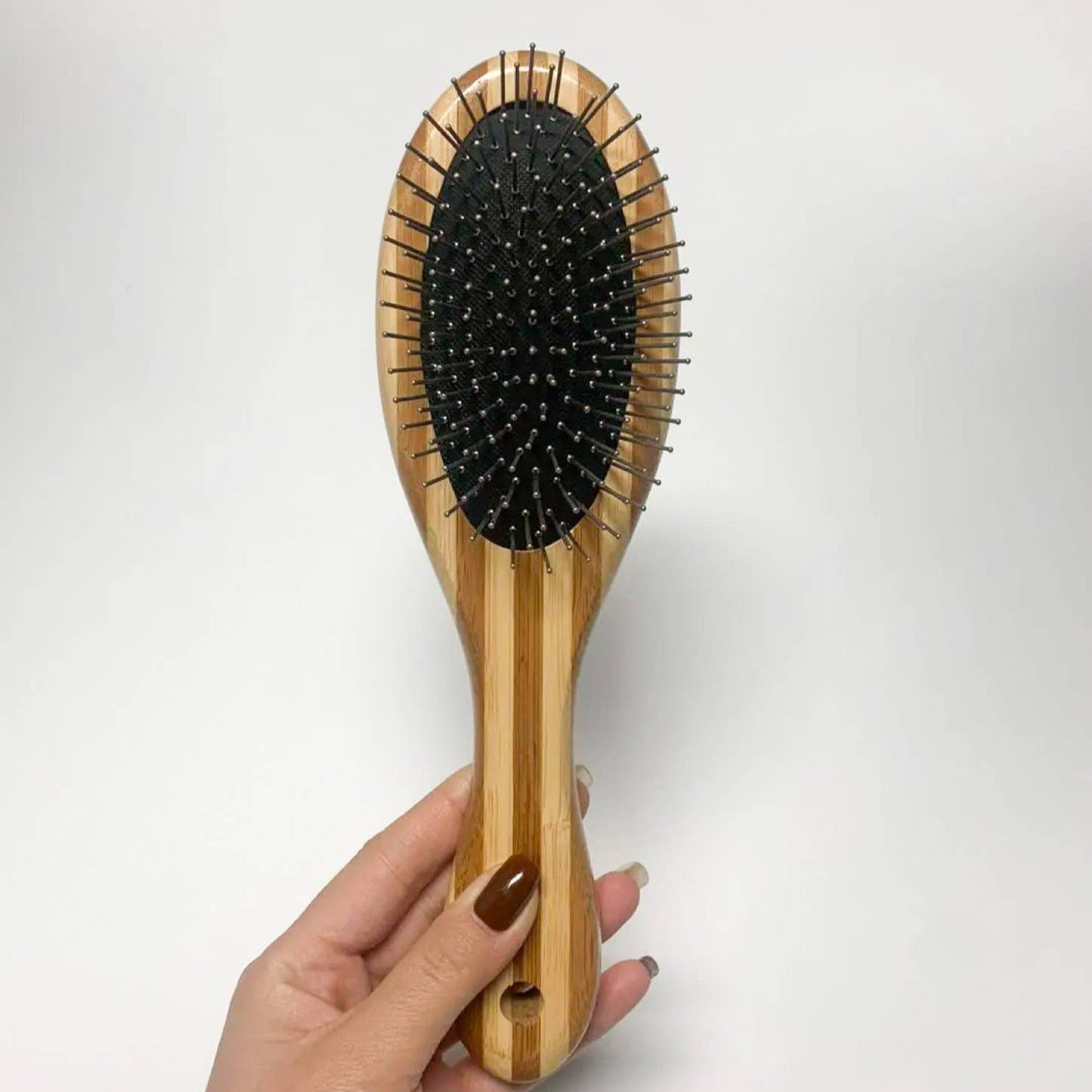 Bamboo Pet Brush with Plastic Free Bristles