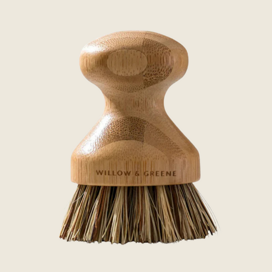 Bamboo Pot Scrub Brush