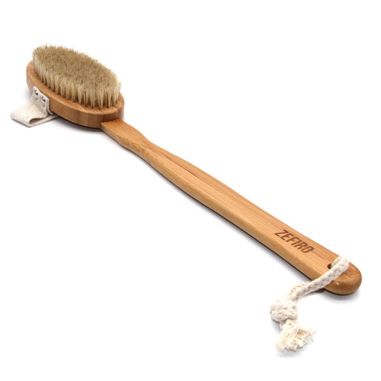 Body Brush with Removable Handle