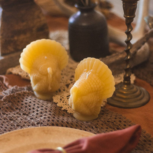 Turkey Beeswax Candle