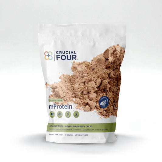 mProtein | Grass Fed A2 Goat Whey Protein with Collagen Peptides