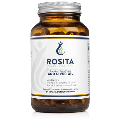 Rosita Extra Virgin Cod Liver Oil Softgels